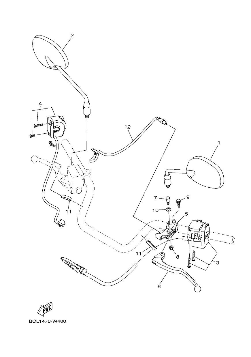 HANDLE SWITCH & LEVER